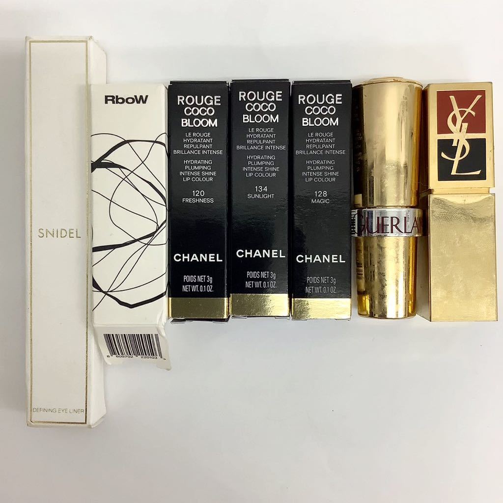 CHANEL  Kisskiss　リップ 3点セット 口紅　まとめ売り 口紅 リップスティック シャネル リップグロス シャネル&ゲラン