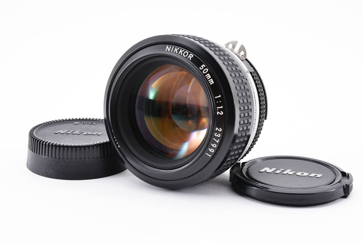 良級】 Nikon Ai NIKKOR 50mm F1.2 ニコン ニッコール 【動作確認済み
