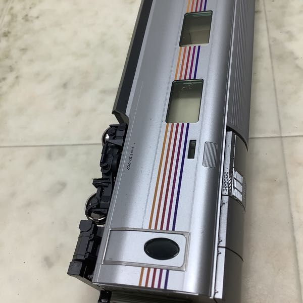 1円〜 ジャンク TOMIX HOゲージ カシオペア スロネE27-302、マシE26-1
