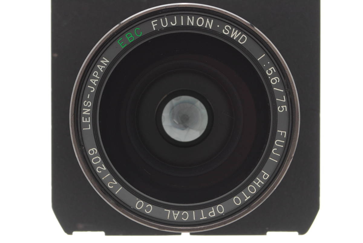 ☆EBC FUJINON SWD 75mm f/5.6 フジ フジノン 大判カメラ レンズ SEIKO