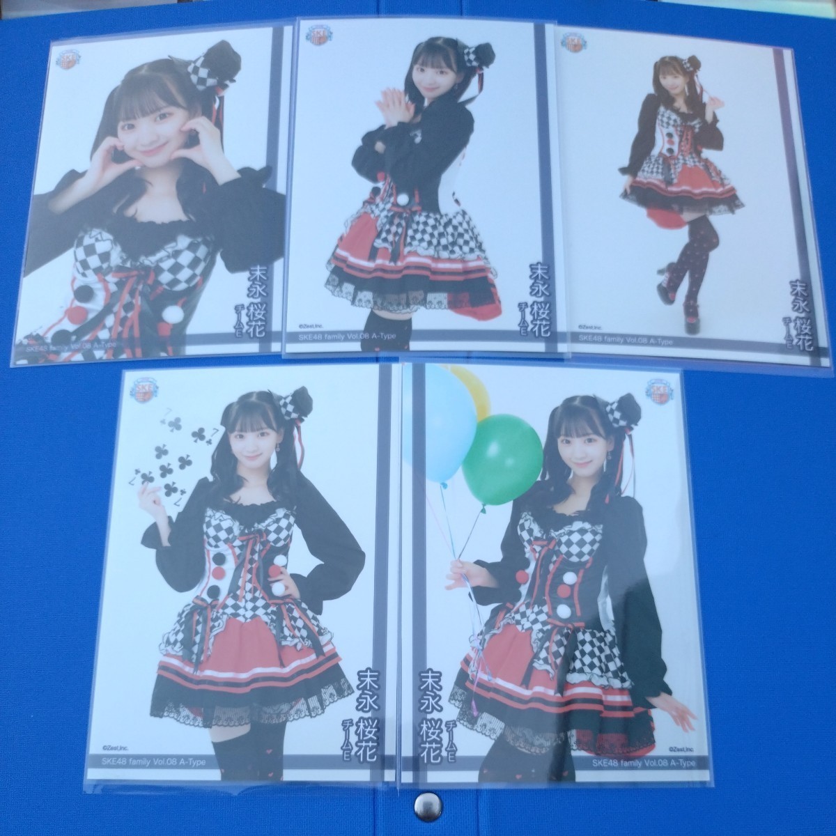 SKE48 family Vol.08 A-Type 生写真 会場限定 コンプ 末永桜花