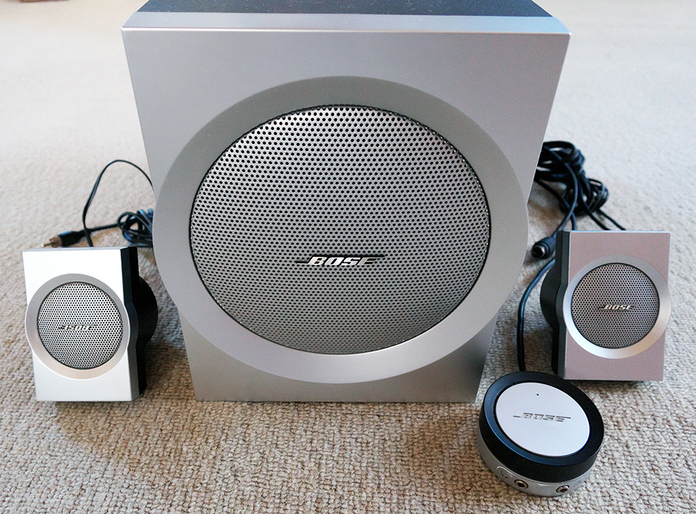 未使用品】 BOSE Companion20 ペアスピーカー シルバー BOSE Companion