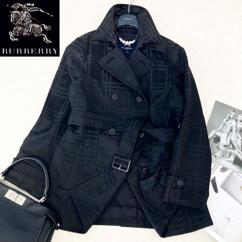 ◇美品◇バーバリー BURBERRY 40/11号/L 最高級フォックスファー2way 