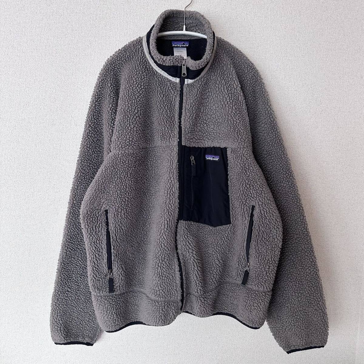 2008年製 patagonia XL パタゴニアレトロX ボアフリースジャケット F8 