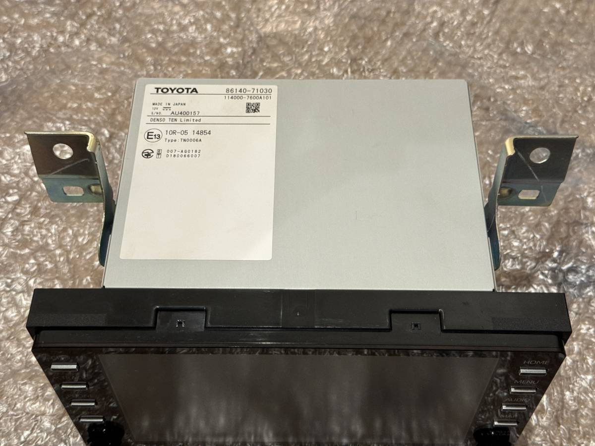 8インチディスプレイオーディオ ヤリスクロス用 86140-52530 トヨタ