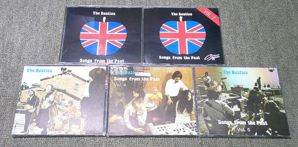 輸入盤5CD SET：BEATLES/SONGS FROM THE PAST VOL.1~5/SIDEWALK MUSIC/1987