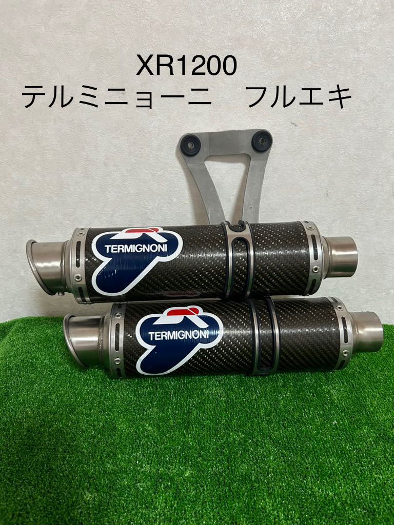 XR1200 テルミニョーニマフラー ハーレー 自動車、オートバイ パーツ