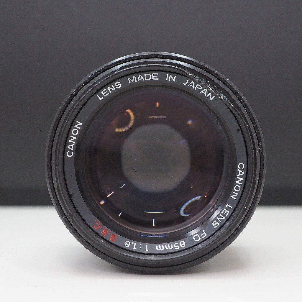 CANON NEW FD 85mm F1.8 FDマウント キヤノン MF一眼交換レンズ 大口径