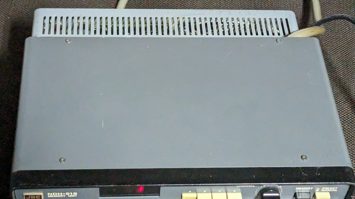 日本無線 JRC NRD-515+NDH-518 96ch プリセットメモリー 注意訳有り 一体型