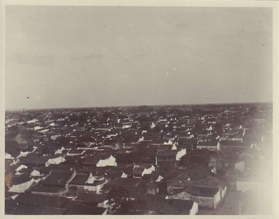 中国 蘇州？4枚★寒山寺 虎丘の斜塔（雲岩寺塔） 街並み 壁画★1930-40年代？★戦前古写真_4