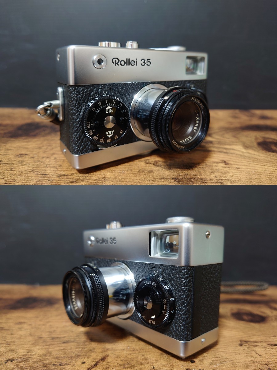 超希少 Rollei 35 ローライ35 Schneider-Kreuznach S-Xenar 40mm F3.5