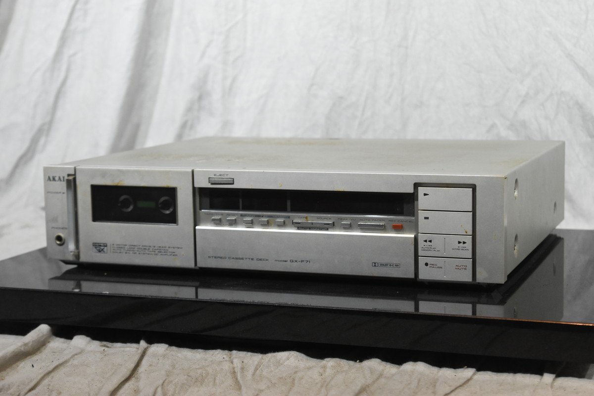 AKAI/アカイ カセットデッキ GX-F71【ジャンク品】 アカイ GX-F71 AKAI