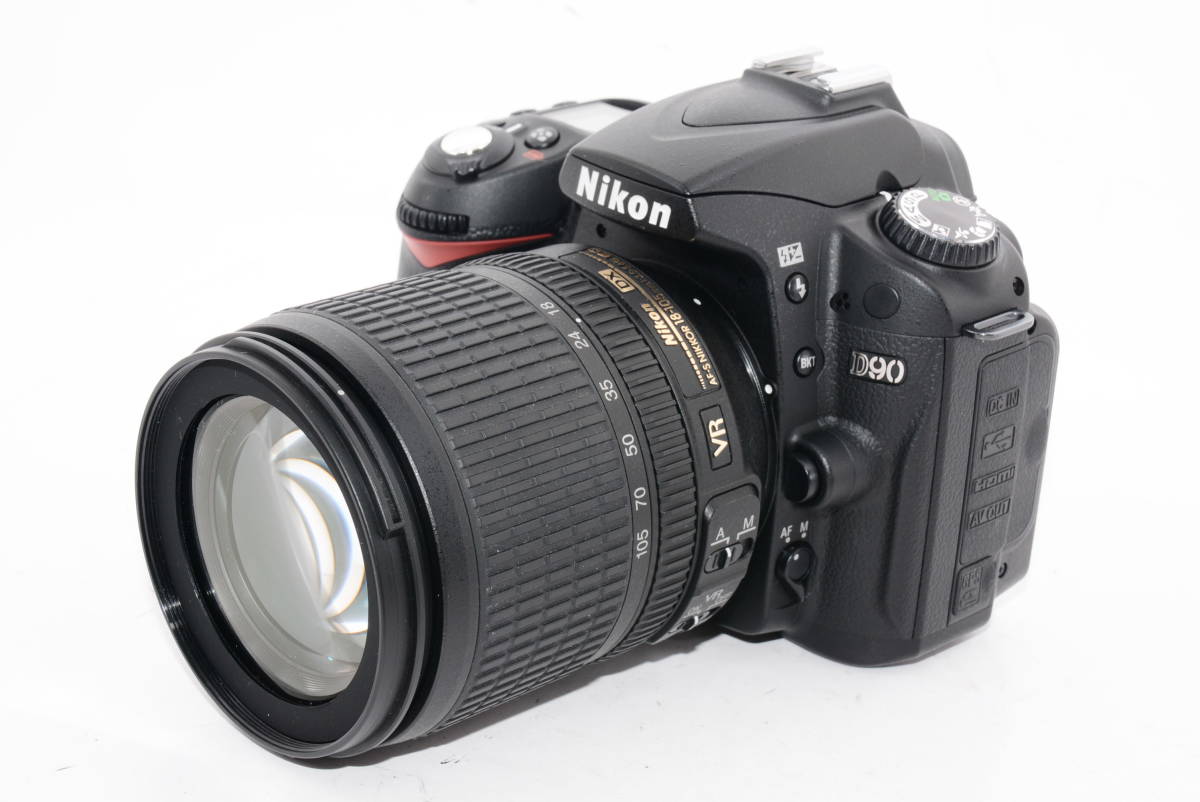 Nikon D90 DX Lens 18-105mm AF-S Camera Digital VR SLR with w⁄ f