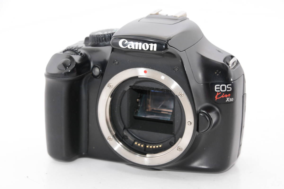 外観特上級】Canon デジタル一眼レフカメラ EOS Kiss X50 ボディ