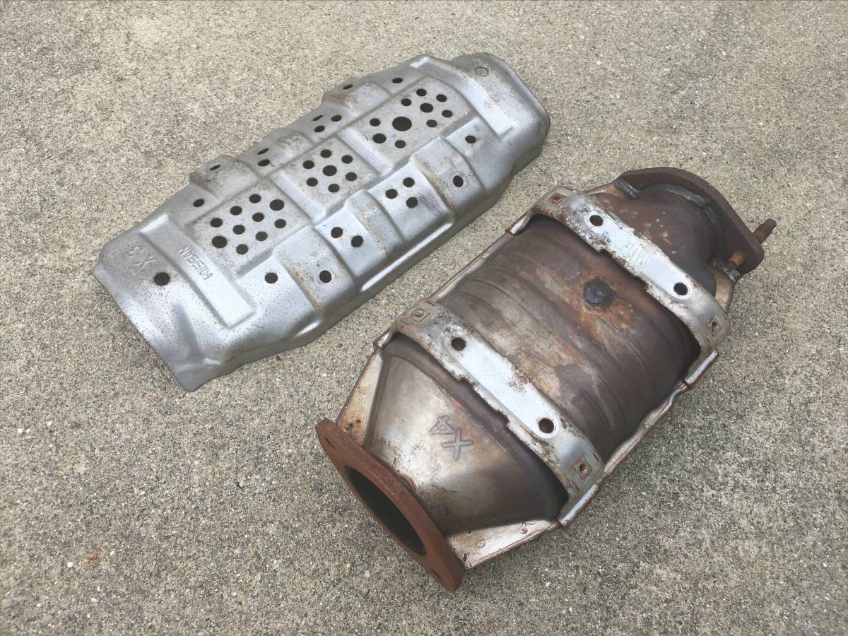 走行4万㎞ BNR34 メタル触媒 BCNR33 ステージア260RS 純正 触媒