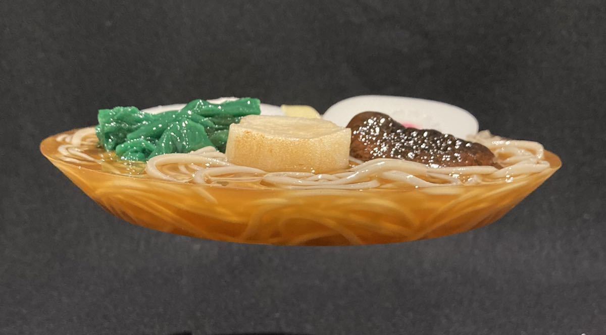 食品サンプル　おかめそば