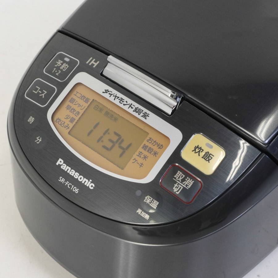 Panasonic SR-FC106 IHジャー炊飯器Panasonic SR-FC106 IHジャー炊飯器