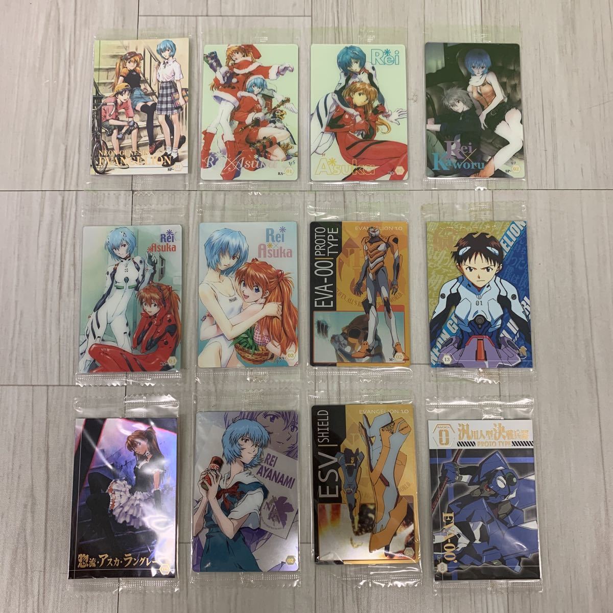 エヴァンゲリオン ウエハースカード 未開封品 袋未開封 バンダイ 新世紀エヴァンゲリオン ウエハースカード×94枚