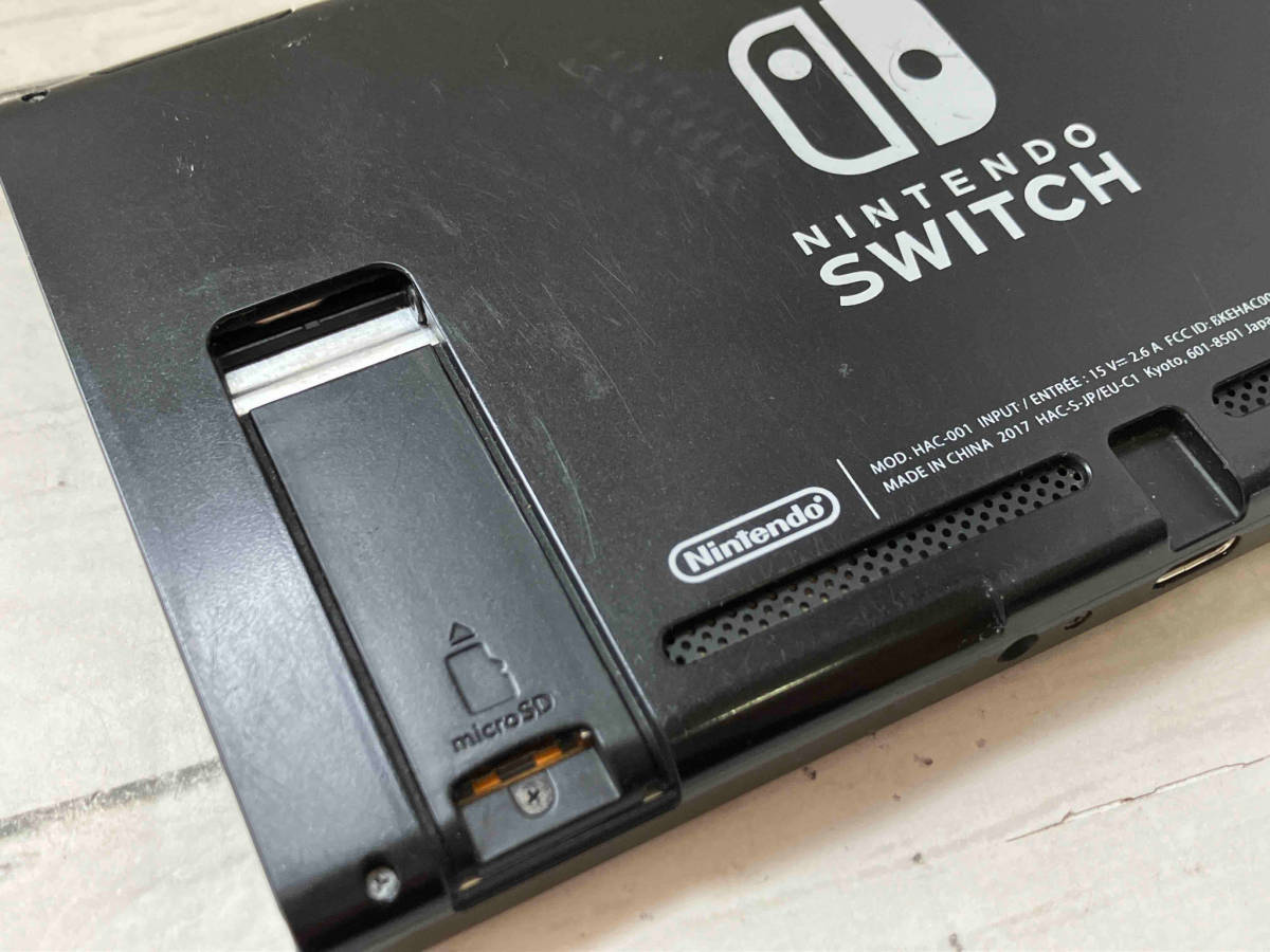 ジャンク 動作確認済 Nintendo Switch 本体 旧型 HAC-001 (HACSKAAAA 