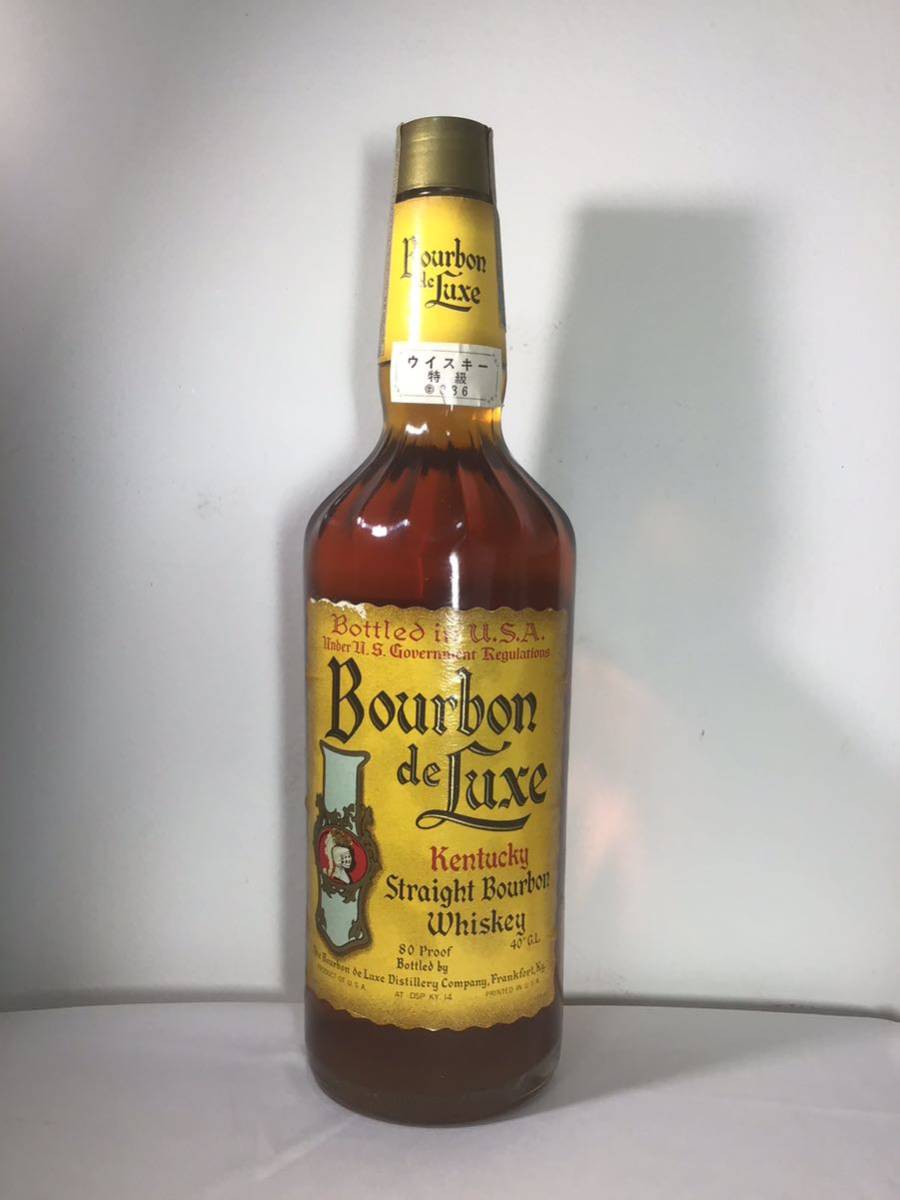 未開封・終売品】ダウリング デラックス/オールドボトル/古酒/バーボン/90年代 古酒 バーボンデラックス ウイスキー 青封紙 オールドボトル bourbon