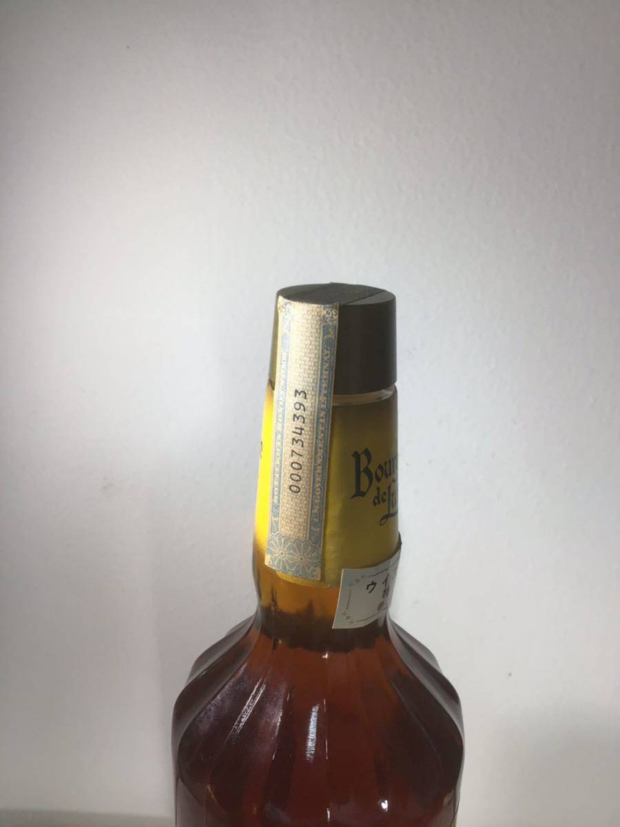 古酒 バーボンデラックス ウイスキー 青封紙 オールドボトル bourbon