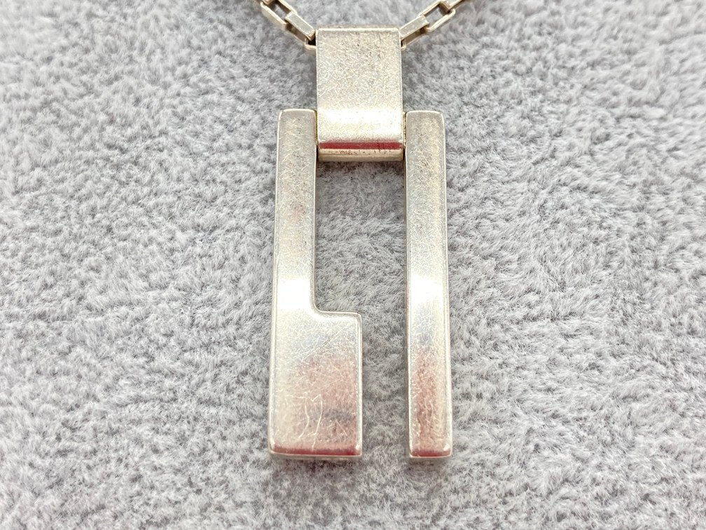 ネックレス グッチ GUCCI シルバー925 SV925 シルバー ペンダント - ドッグタグ インターロッキングG ブランド 0 メンズ レディース ヴィンテージ 安い商品