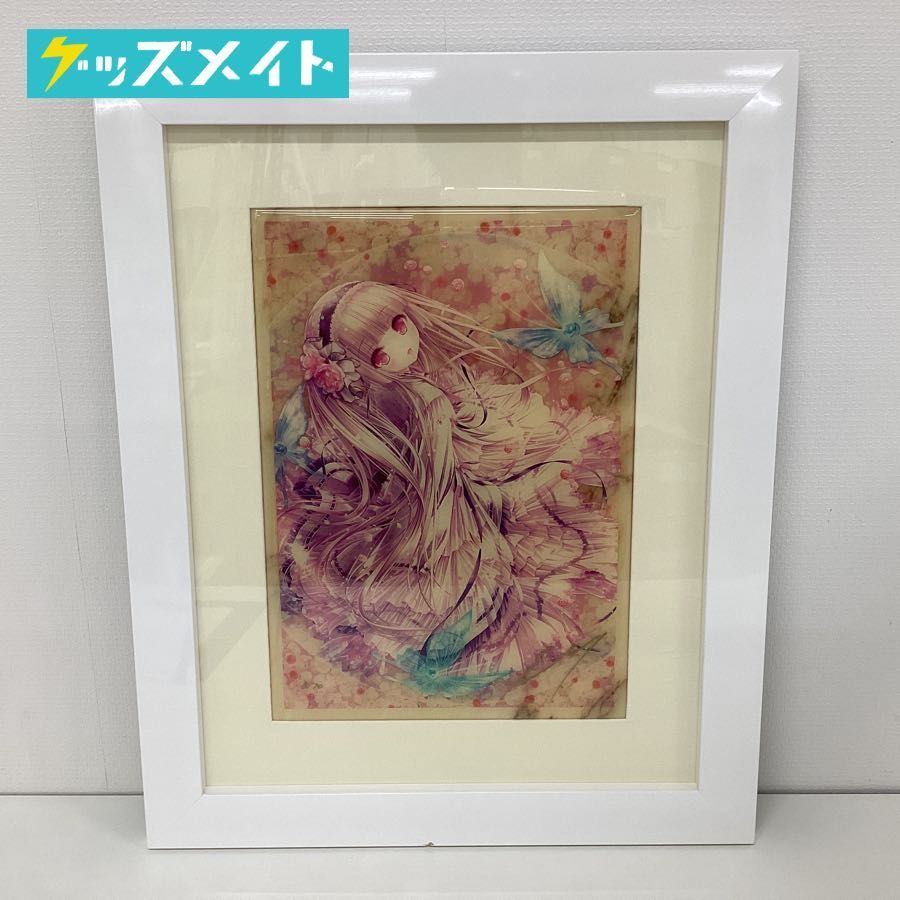 同梱不可】現状 アールビバン 版画 てぃんくる BIANCOSPINO WHITE M/E