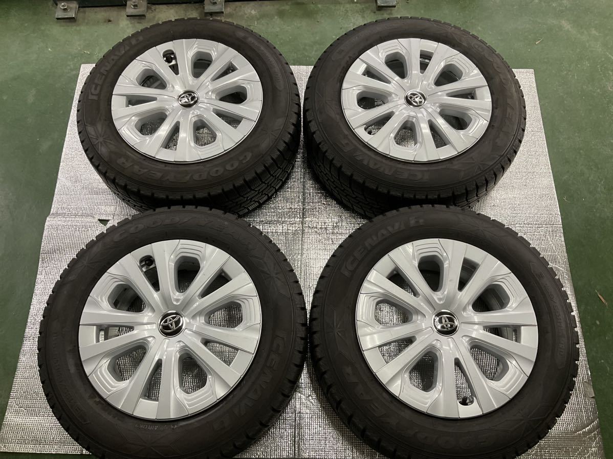 トヨタ純正 ZVW50プリウス 15インチ グッドイヤー アイスナビ6 195