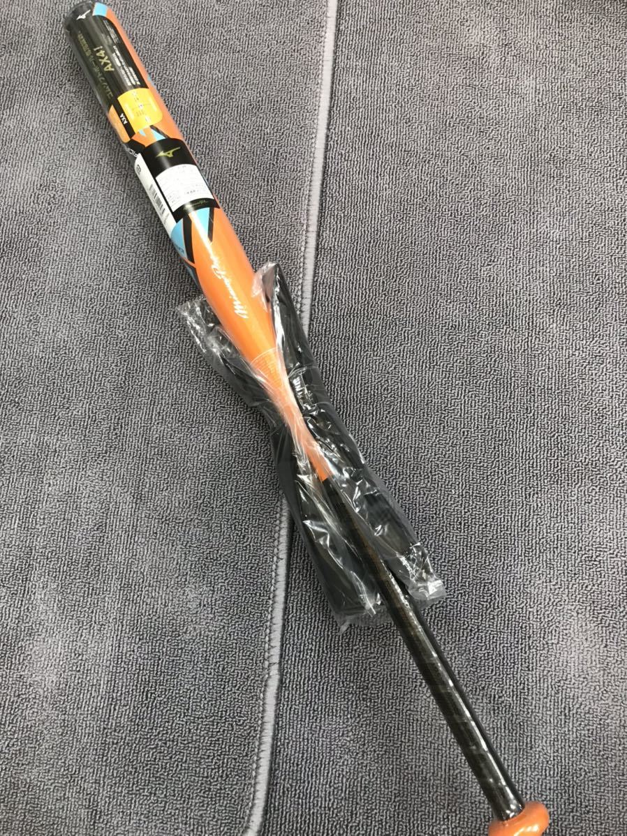 ミズノ　ソフトボール3号用バット　1CJFS31884 オレンジ　新品