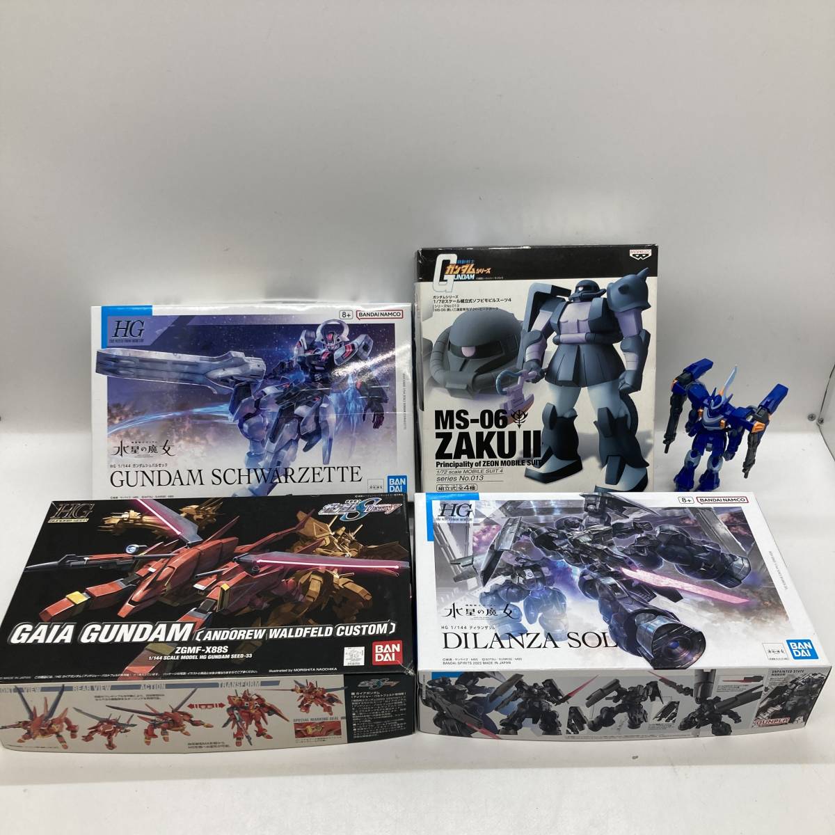1円〜 MG 1/100 機動戦士ガンダム MS-06F/J ザクII クリスタル