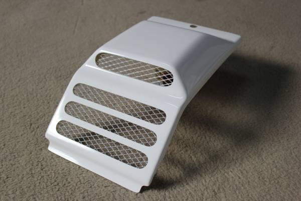 ジャイロキャノピー　X　FRP　エンジンカバー　白　新品！