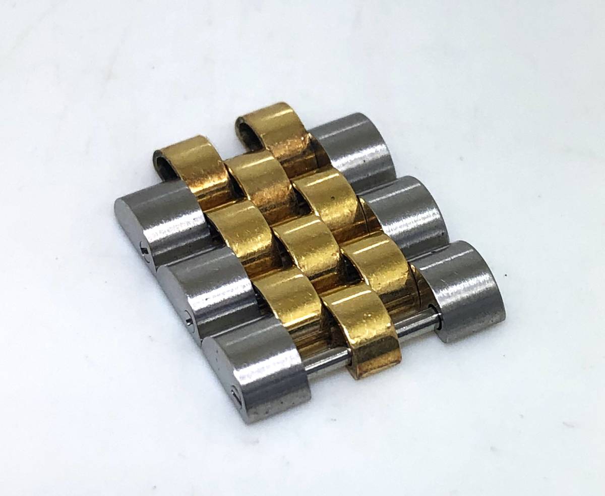 1円～☆ROLEX ロレックス 16233☆コンビ駒 3コマ『VR 605』 ロレックス