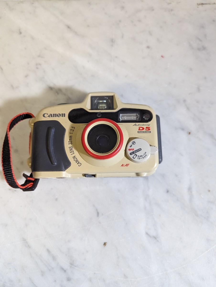 CANON キャノン auto boyD5 防水フィルムカメラ オートボーイ D5