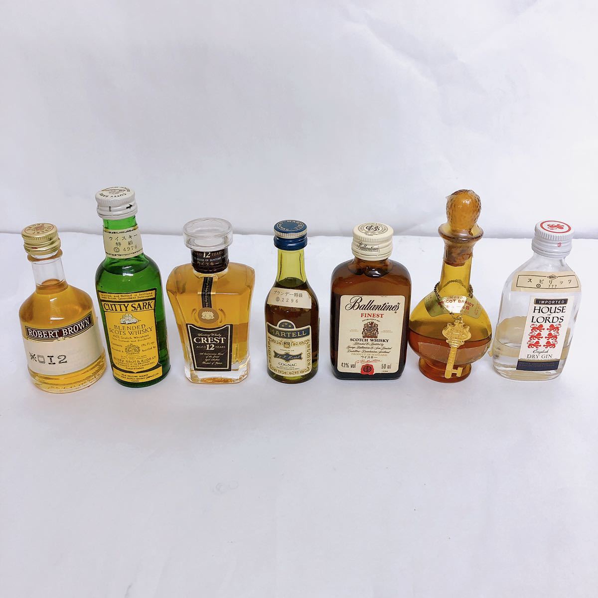 未開栓の洋酒ミニボトル 2本 【公式通販】