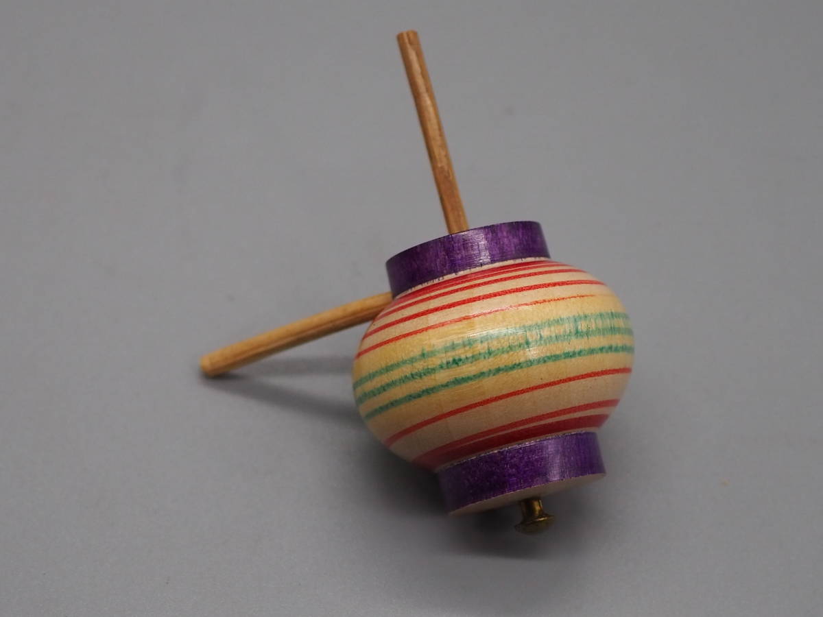 江戸独楽 郷土玩具 広井道顕 2025年 高27.5cm 0 こけし、木地玩具：