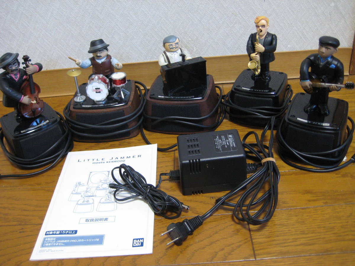 難有り　Little Jammer meets KENWOOD リトルジャマー・ミーッ　組み合わせプレヤー5体　動作保証