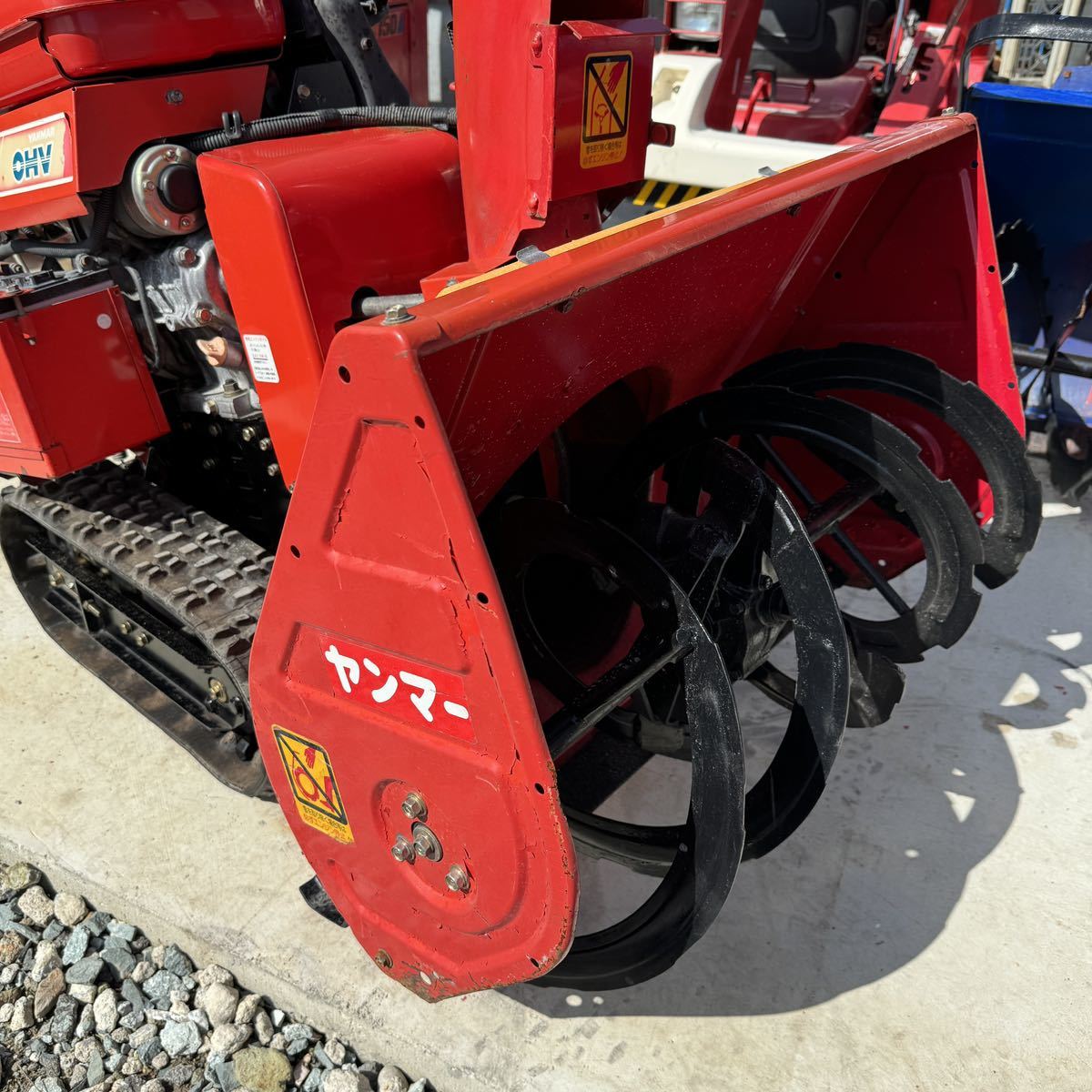 大特価】【動画あり】ヤンマー 除雪機 YSR80H-E セル付き 中古 除雪 雪