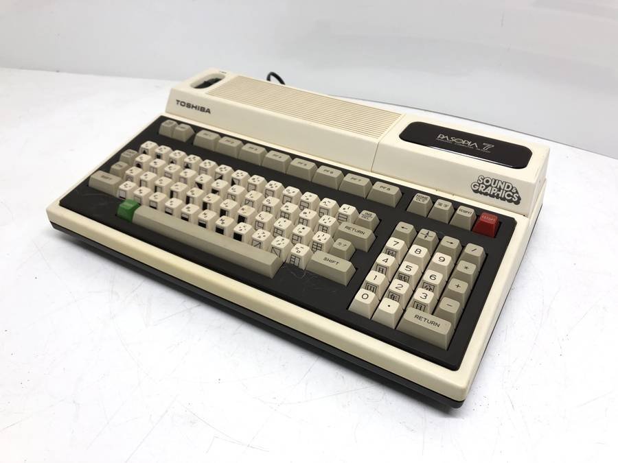 TOSHIBA PA7007 旧型PC PASOPIA7 パソピア7□現状品 PA7007 PASOPIA7