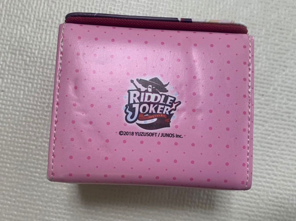 合皮製デッキケース RIDDLE JOKER リドルジョーカー 在原 七海 の入札