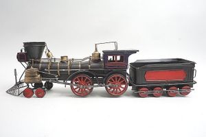 ブリキ 蒸気機関車のYahoo!オークション(旧ヤフオク!)の相場・価格を