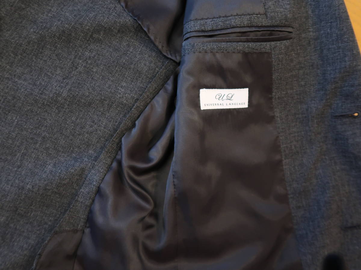 ☆UNIVERSAL LANGUAGE REDA ACTIVE セットアップ スーツ 48-6Drop(L