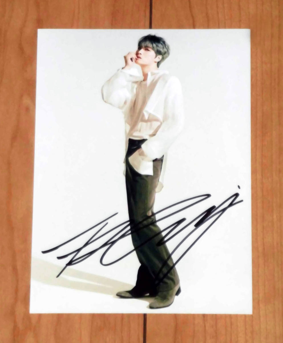 ジェジュン◇中型スチール写真②◇直筆サイン(サイン)｜売買された