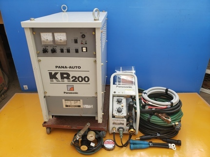 半自動 溶接機 パナソニック KR200 1995年製 中古動作確認済み 三相 