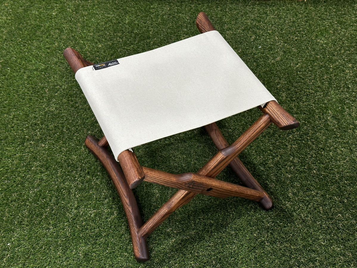 希少！Black Design ウッドスツール かりん 未使用品！ブラック