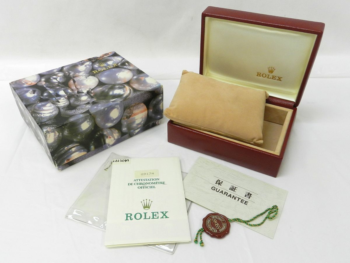 ROLEX ロレックス 1000円スタート 腕時計付属品のみ 空箱 外箱