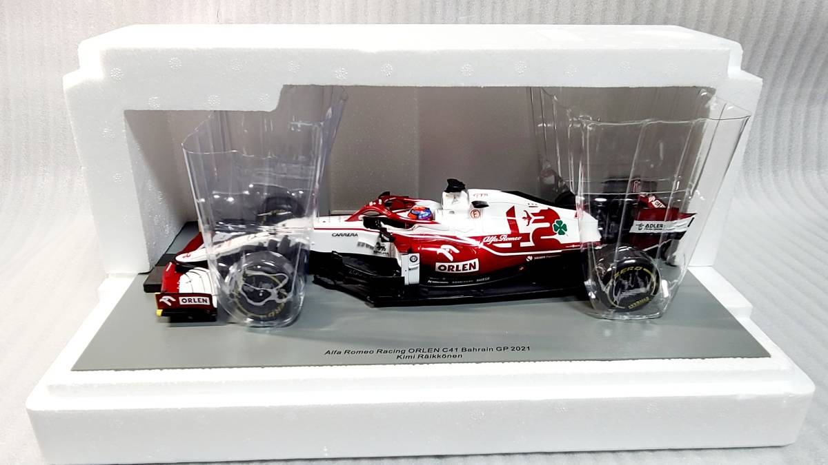 送料無料 1/18 スパーク F1 2021 アルファロメオ・レーシング オーレン 
