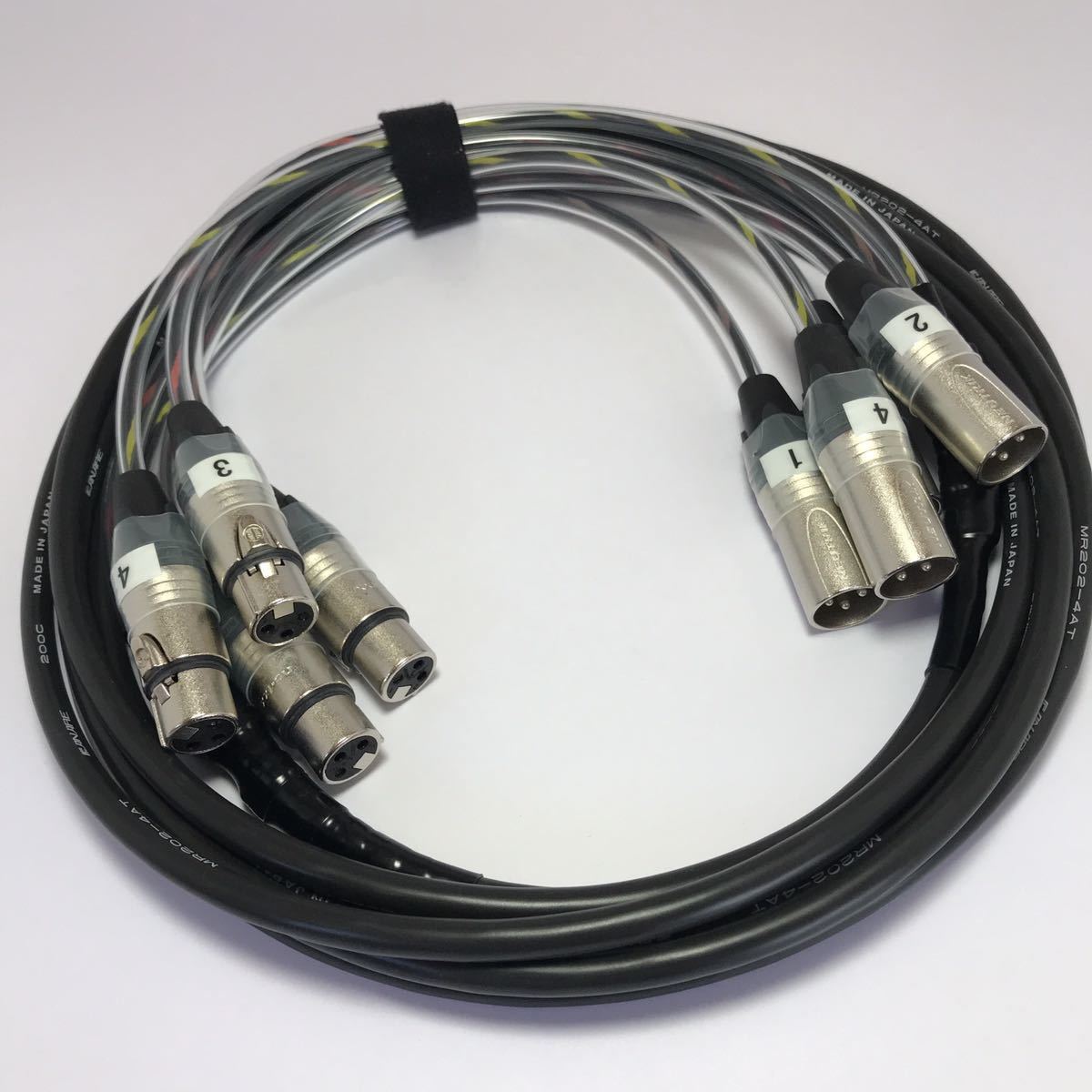N*y様 マルチケーブル CANARE MR202-4AT XLR 4ch 15 Canare MR202-4AT