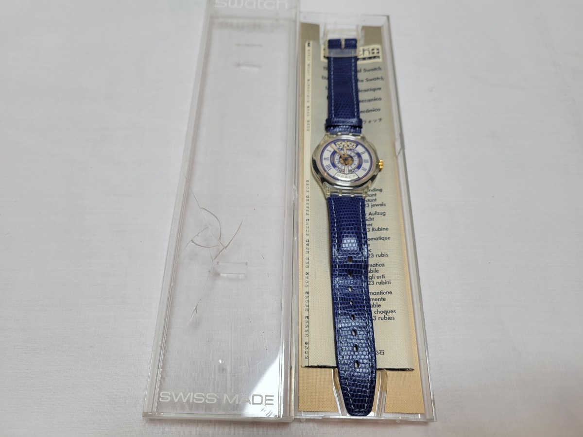 稼働品 SWATCH スウォッチ AUTOMATIC 23 JEWELS 腕時計 ウォッチ 自動
