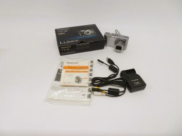 【HOT，正規品】 hawi1033-2 229 Panasonic パナソニック DMC-TZ18 デジタルカメラ 1:3.3-5.9 4.3-68.8 付属品 通電ok(パナソニック)｜売買されたオークション情報、yahooの商品情報をアーカイブ公開 - オークファン パナソニック