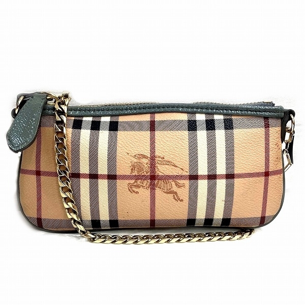 バーバリー ノバチェック BURBERRY ハンドバッグ レザー ミニ ミニ